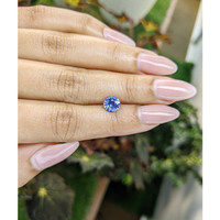 1.36 Ct. Blue Sapphire from Ceylon (Sri Lanka) Life Style