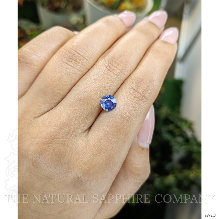 1.36 Ct. Blue Sapphire from Ceylon (Sri Lanka)