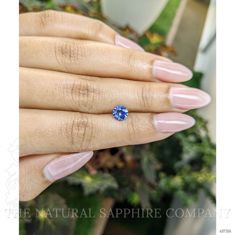 1.01 Ct. Blue Sapphire from Ceylon (Sri Lanka)