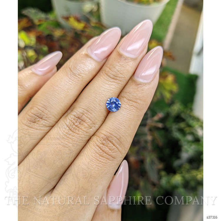 1.01 Ct. Blue Sapphire from Ceylon (Sri Lanka)