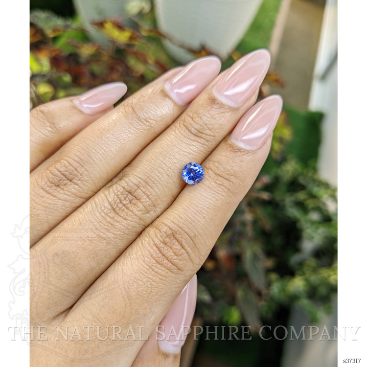 1.03 Ct. Blue Sapphire from Ceylon (Sri Lanka)
