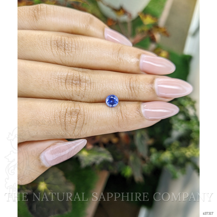 1.03 Ct. Blue Sapphire from Ceylon (Sri Lanka)