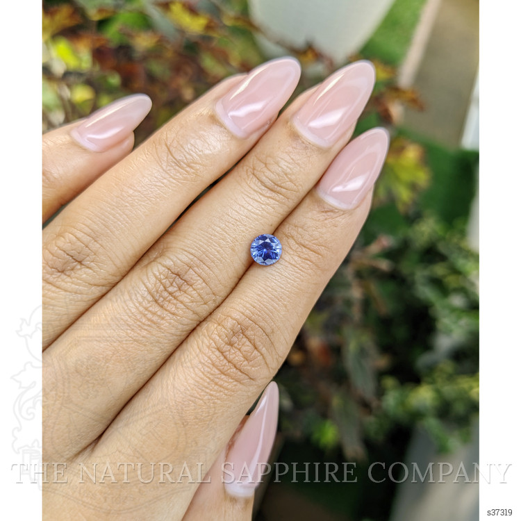 0.89 Ct. Blue Sapphire from Ceylon (Sri Lanka)