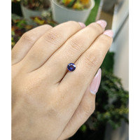 0.82 Ct. Color Change Sapphire from Ceylon (Sri Lanka) Life Style