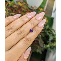 0.82 Ct. Color Change Sapphire from Ceylon (Sri Lanka) Life Style