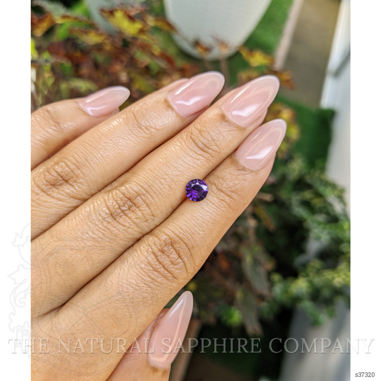0.82 Ct. Color Change Sapphire from Ceylon (Sri Lanka)