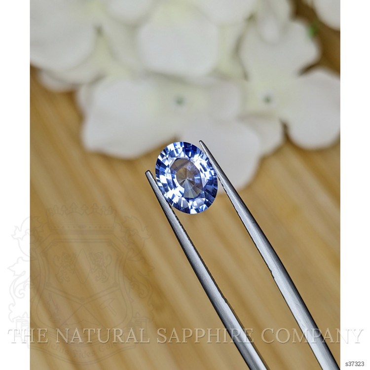2.38 Ct. Blue Sapphire from Ceylon (Sri Lanka)