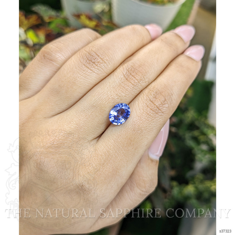 2.38 Ct. Blue Sapphire from Ceylon (Sri Lanka)