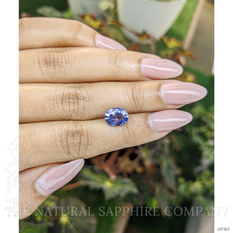 2.38 Ct. Blue Sapphire from Ceylon (Sri Lanka)