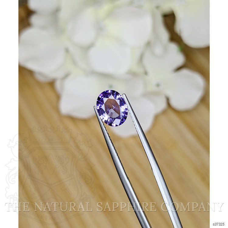 1.92 Ct. Purple Sapphire from Ceylon (Sri Lanka)