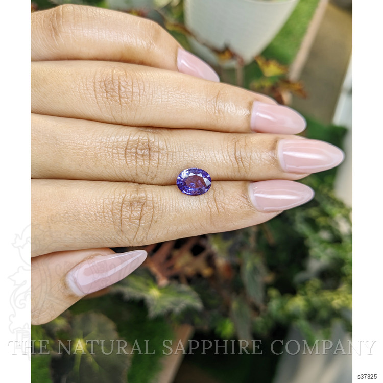 1.92 Ct. Purple Sapphire from Ceylon (Sri Lanka)