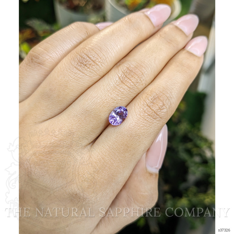 1.69 Ct. Purple Sapphire from Ceylon (Sri Lanka)