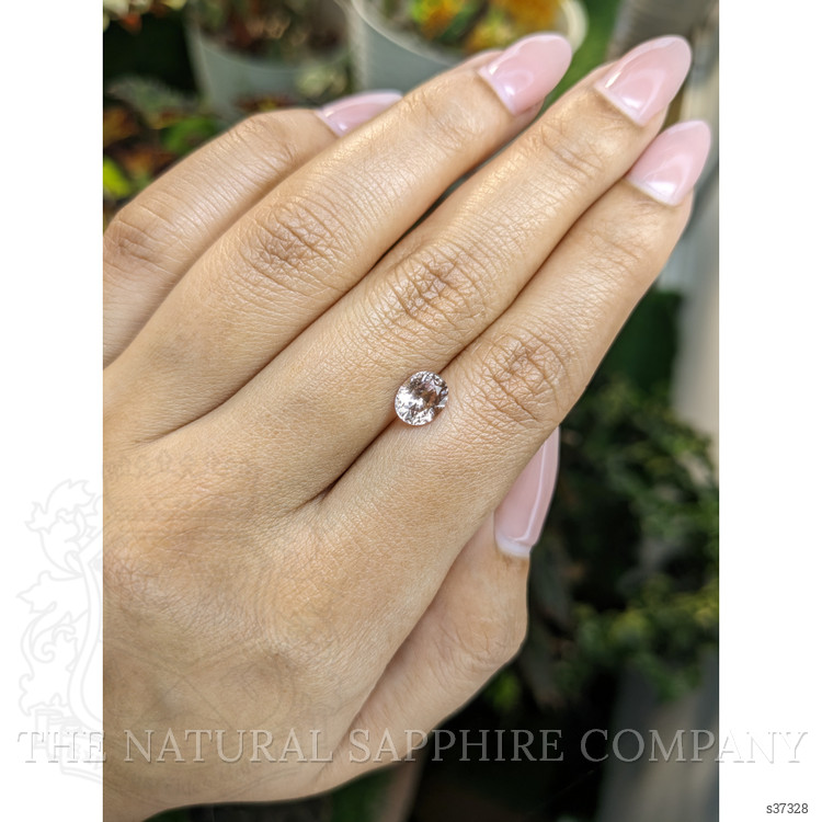 1.46 Ct. Peach Sapphire from Ceylon (Sri Lanka)