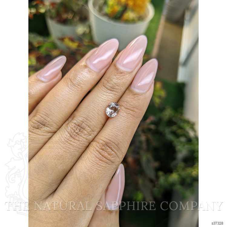 1.46 Ct. Peach Sapphire from Ceylon (Sri Lanka)