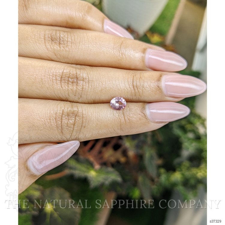 0.74 Ct. Pink Sapphire from Ceylon (Sri Lanka)