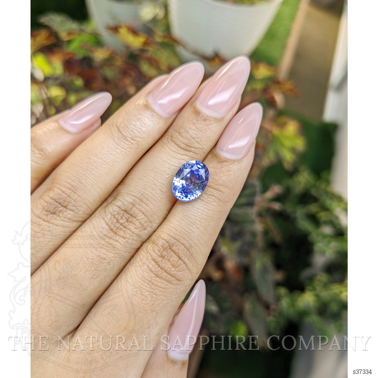5.48 Ct. Blue Sapphire from Ceylon (Sri Lanka)