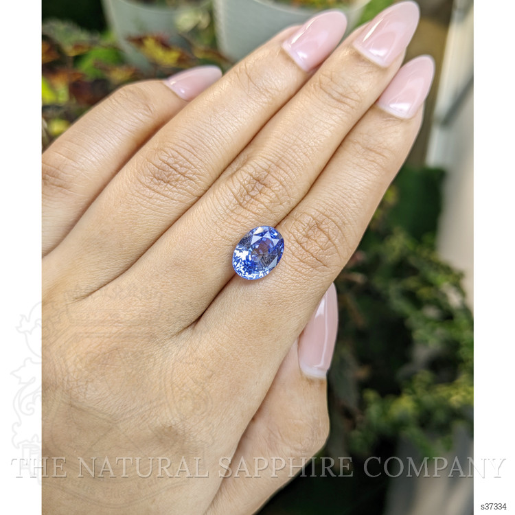 5.48 Ct. Blue Sapphire from Ceylon (Sri Lanka)
