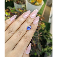 2.08 Ct. Blue Sapphire from Ceylon (Sri Lanka) Life Style