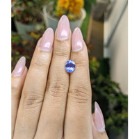 2.08 Ct. Blue Sapphire from Ceylon (Sri Lanka) Life Style