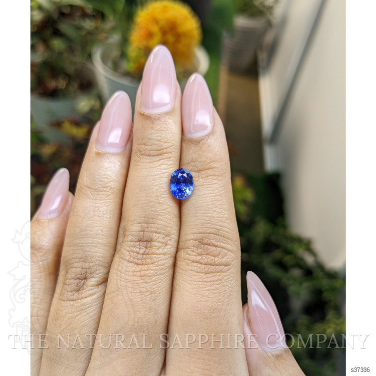 2.09 Ct. Blue Sapphire from Ceylon (Sri Lanka)