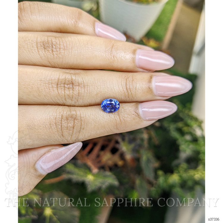 2.09 Ct. Blue Sapphire from Ceylon (Sri Lanka)