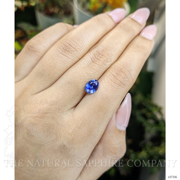 2.09 Ct. Blue Sapphire from Ceylon (Sri Lanka)