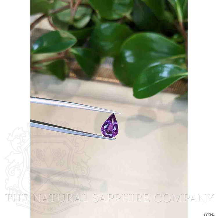 3.09 Ct. Purple Sapphire from Ceylon (Sri Lanka)