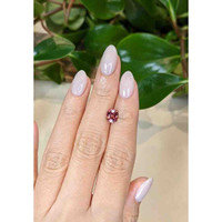 1.58 Ct. Reddish Pink Sapphire from Ceylon (Sri Lanka) Life Style