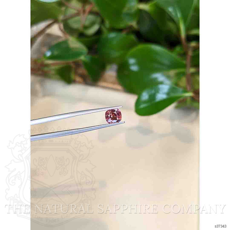 1.58 Ct. Reddish Pink Sapphire from Ceylon (Sri Lanka)