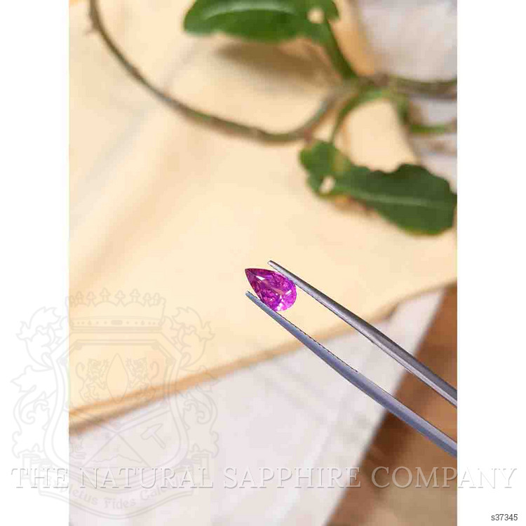 1.45 Ct. Purplish Pink Sapphire from Ceylon (Sri Lanka)