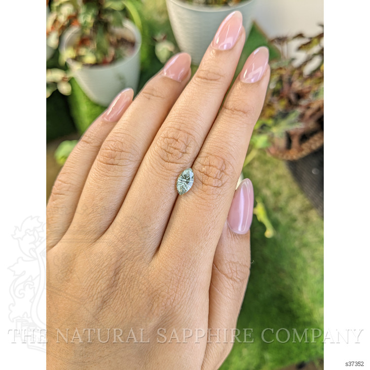 1.24 Ct. Green Sapphire from Madagascar