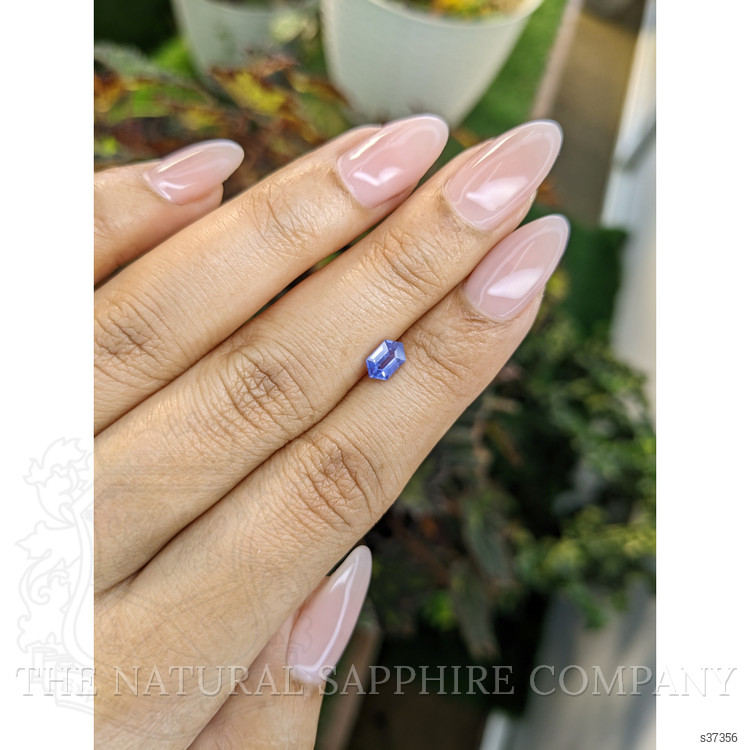 0.68 Ct. Violet Sapphire from Madagascar