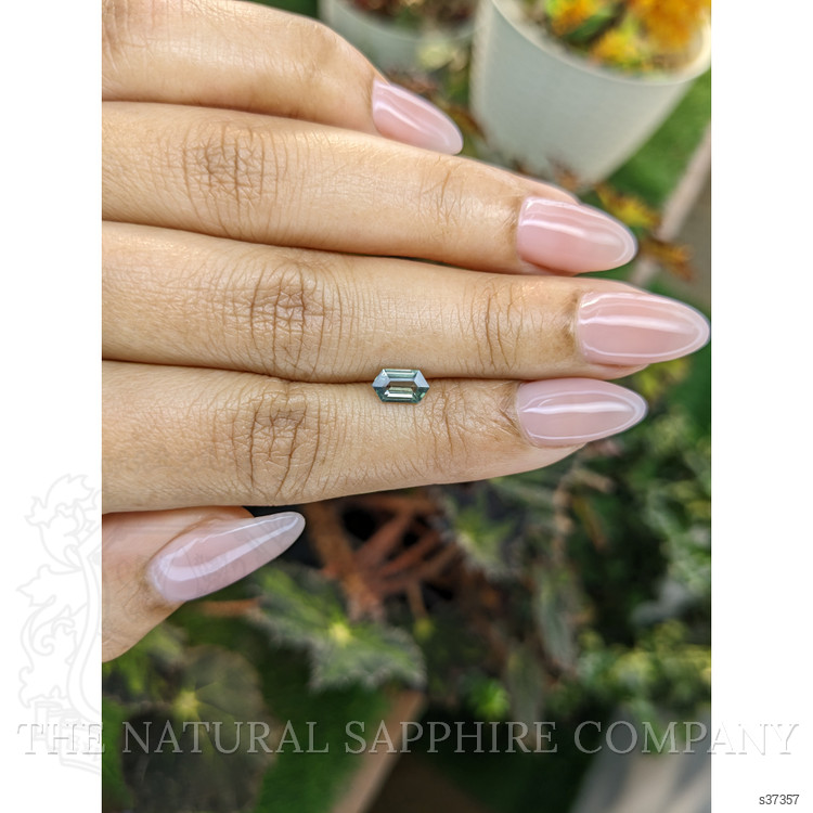 0.72 Ct. Green Sapphire from Madagascar