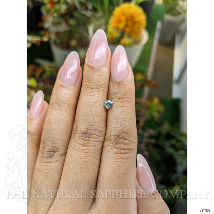 0.40 Ct. Bluish Green Sapphire from Madagascar