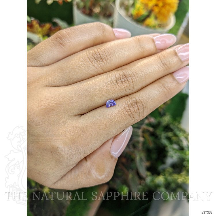 0.57 Ct. Pinkish Purple Sapphire from Madagascar