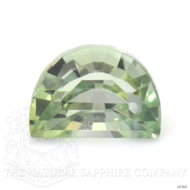0.50 Ct. Yellowish Green Sapphire from Madagascar