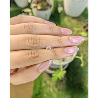 0.47 Ct. Peach Sapphire from Madagascar Life Style