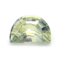 0.49 Ct. Yellowish Green Sapphire from Madagascar Video