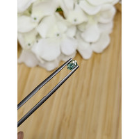 0.43 Ct. Bluish Green Sapphire from Madagascar Life Style