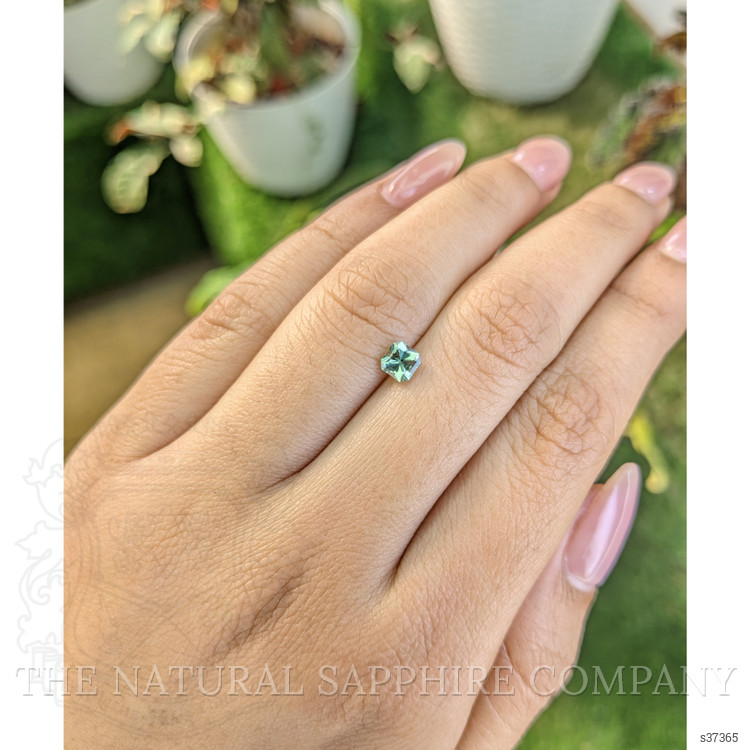 0.63 Ct. Green Sapphire from Madagascar