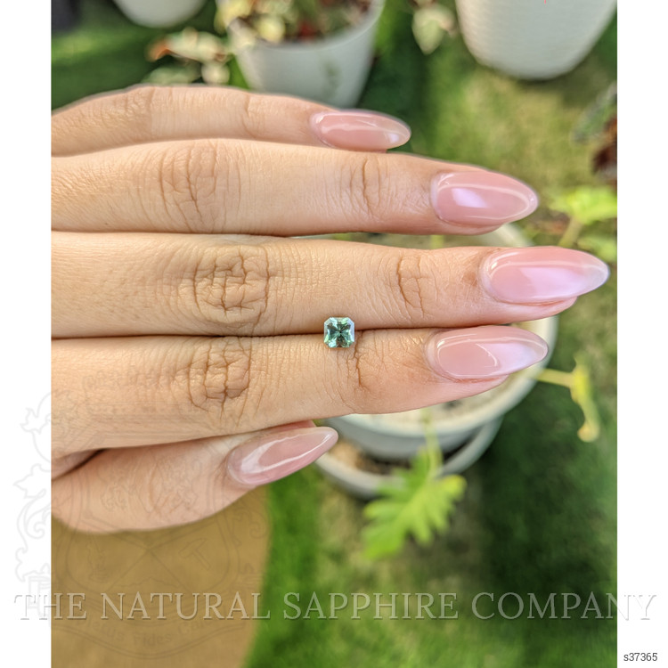 0.63 Ct. Green Sapphire from Madagascar