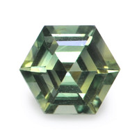 0.71 Ct. Yellowish Green Sapphire from Madagascar Video