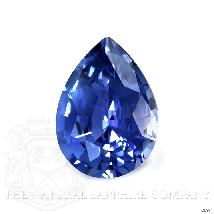 0.59 Ct. Blue Sapphire from Ceylon (Sri Lanka)
