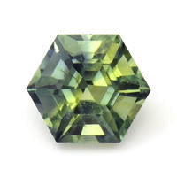 0.75 Ct. Yellowish Green Sapphire from Madagascar Video