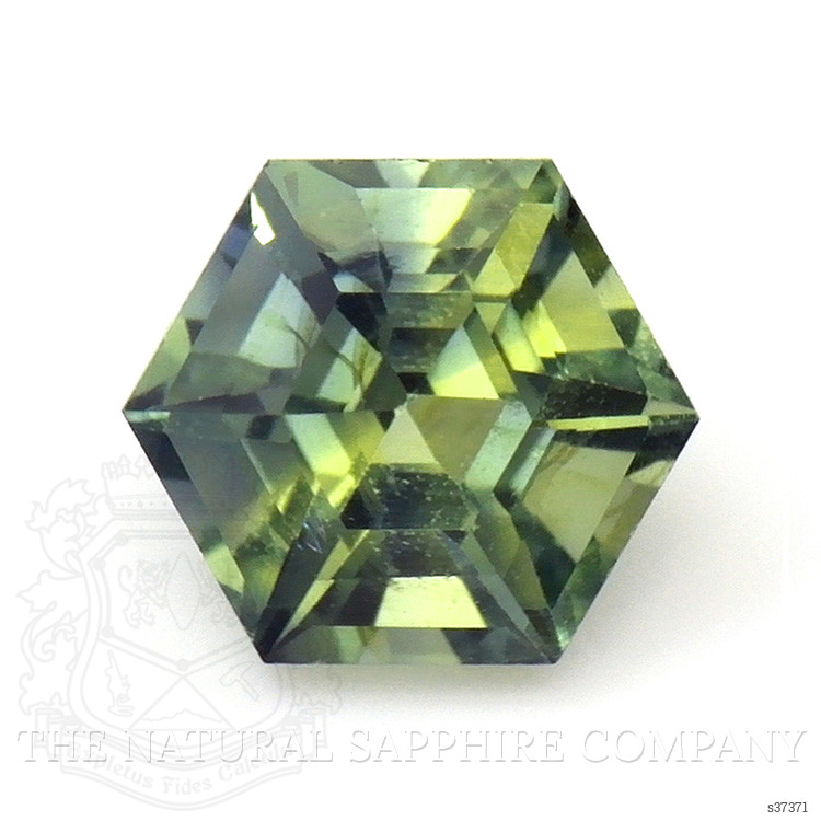 0.75 Ct. Yellowish Green Sapphire from Madagascar