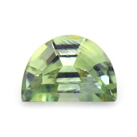 0.36 Ct. Yellowish Green Sapphire from Madagascar Video