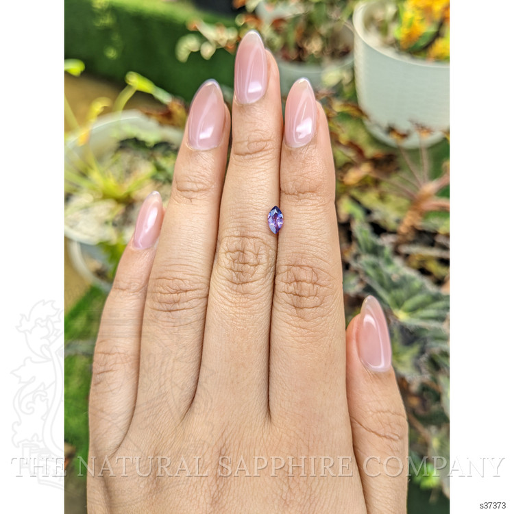 0.54 Ct. Bi Color / Parti Sapphire from Madagascar