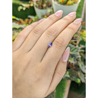 0.54 Ct. Bi Color / Parti Sapphire from Madagascar Life Style