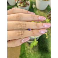0.54 Ct. Bi Color / Parti Sapphire from Madagascar Life Style