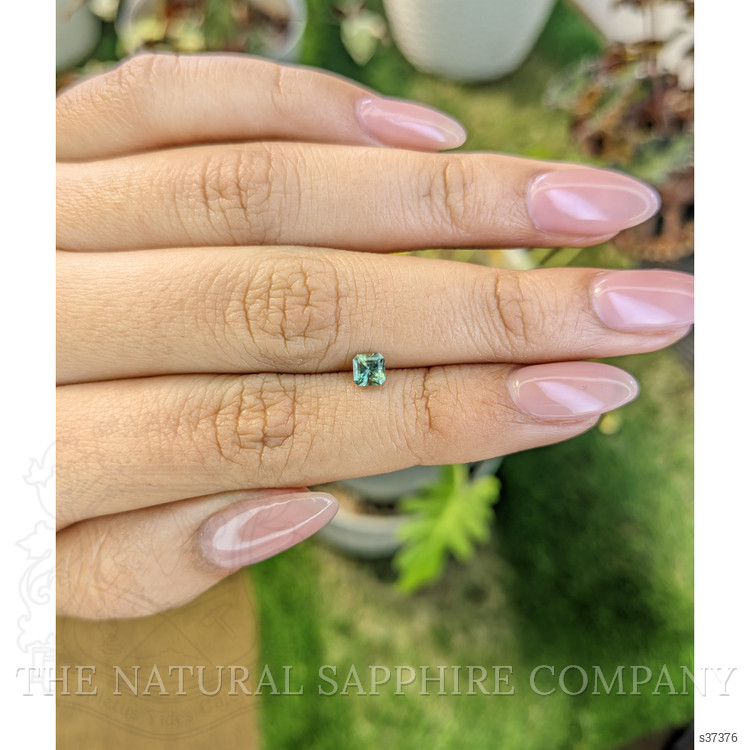 0.43 Ct. Yellowish Green Sapphire from Madagascar